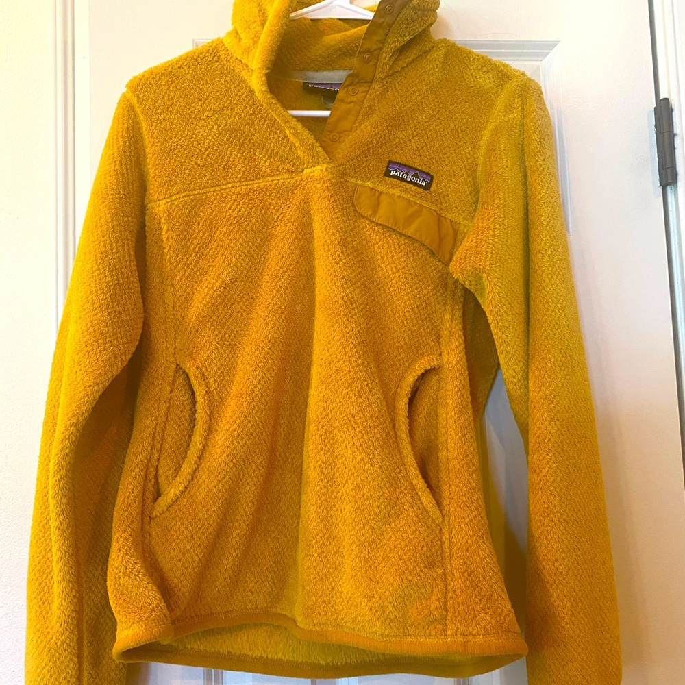 Yellow Patagonia Pullover (Small)
